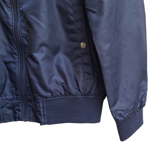 Guess Men's Light-weight Varsity Style Bomber Jacket, Size Small - Picture 4 of 12